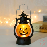 (Pack of 2) Halloween Retro Portable Pumpkin Lantern