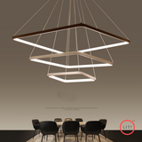 Modern Hanging Square Style Chandelier