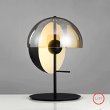 Creative Glass Personality Semi-Circular LED Table Lamp