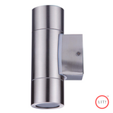 Square Base Stainless Steel Outdoor Wall Light